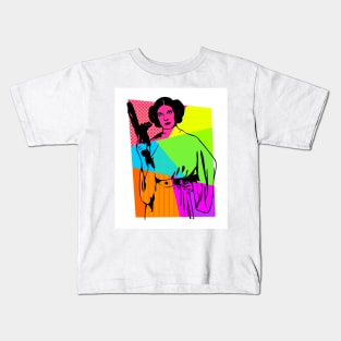 Rebel Princess | Pop Art Kids T-Shirt